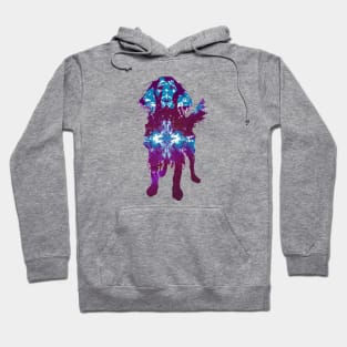 Irish Setter Cosmic Milkyway Art Print Hoodie